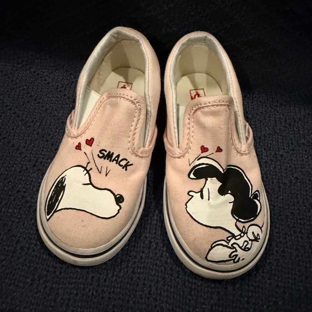 Vans x Peanuts Toddler Slip-On Shoes